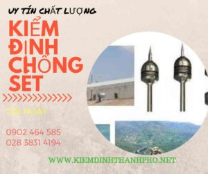 Hình ảnh kiểm định chống sét