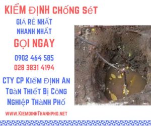 HÌnh ảnh kiểm định chống sét