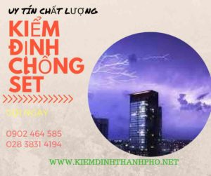 Hình ảnh kiểm định chống sét