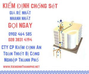 kiểm định chống sét-Quy trình kiểm định chống sét