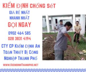 HÌnh ảnh kiểm định chống sét