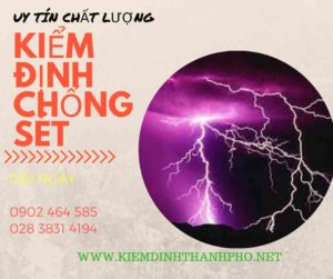 Hình ảnh kiểm định chống sét