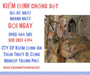 HÌnh ảnh kiểm định chống sét