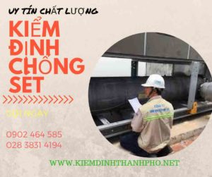 Hình ảnh kiểm định chống sét