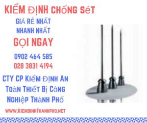 HÌnh ảnh kiểm định chống sét