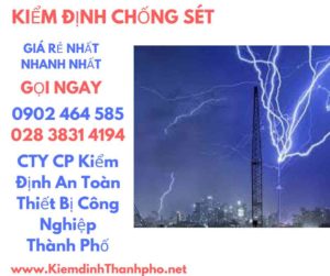 HÌnh ảnh kiểm định chống sét