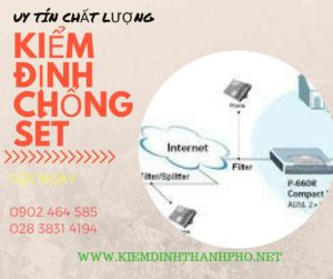 Hình ảnh kiểm định chống sét