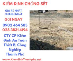 HÌnh ảnh kiểm định chống sét