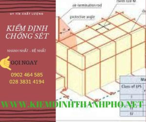 Hình ảnh kiểm định chống sét