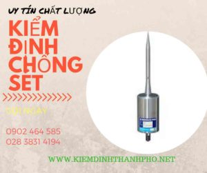 Hình ảnh kiểm định chống sét