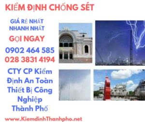 HÌnh ảnh kiểm định chống sét