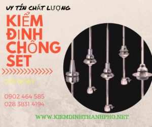 Hình ảnh kiểm định chống sét