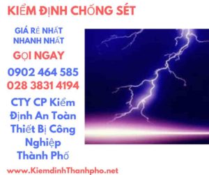 HÌnh ảnh kiểm định chống sét