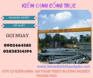 Hình ảnh kiểm định Cổng trục