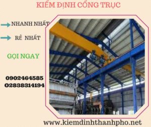 Hình ảnh kiểm định Cổng trục