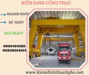 Hình ảnh kiểm định Cổng trục