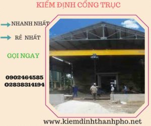 Hình ảnh kiểm định Cổng trục