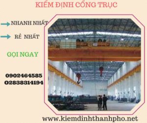 Hình ảnh kiểm định Cổng trục