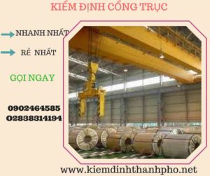 Hình ảnh kiểm định Cổng trục