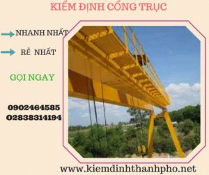 Hình ảnh kiểm định Cổng trục