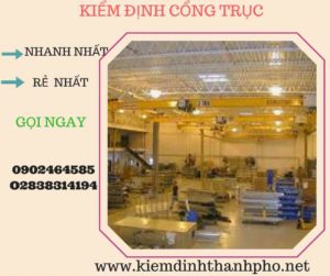 Hình ảnh kiểm định Cổng trục