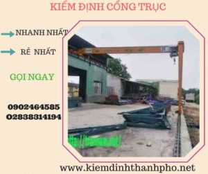 Hình ảnh kiểm định Cổng trục