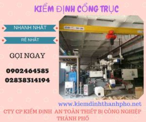 Hình ảnh kiểm định Cổng trục