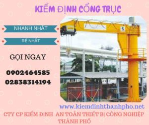 Hình ảnh kiểm định Cổng trục