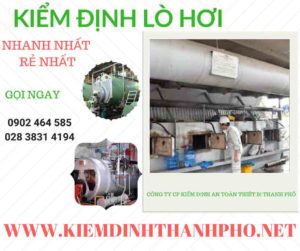 Hình ảnh kiểm định Lò hơi