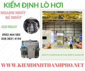 Hình ảnh kiểm định Lò hơi