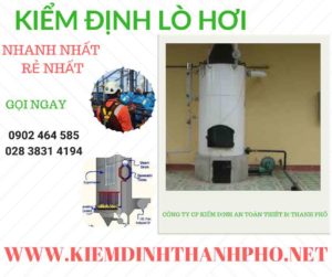 Hình ảnh kiểm định Lò hơi