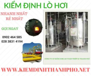 Hình ảnh kiểm định Lò hơi