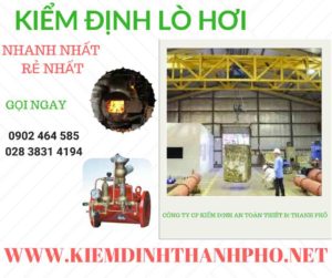 Hình ảnh kiểm định Lò hơi