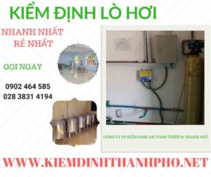 Hình ảnh kiểm định Lò hơi