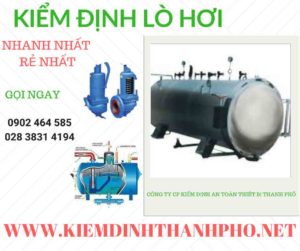 Hình ảnh kiểm định Lò hơi