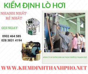 Hình ảnh kiểm định Lò hơi