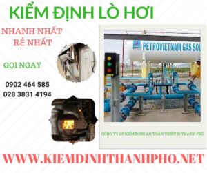 Hình ảnh kiểm định Lò hơi