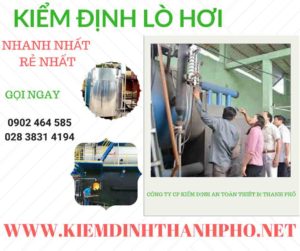 Hình ảnh kiểm định Lò hơi