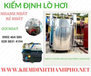 Hình ảnh kiểm định Lò hơi