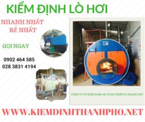 Hình ảnh kiểm định Lò hơi