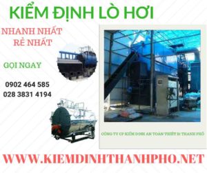 Hình ảnh kiểm định Lò hơi