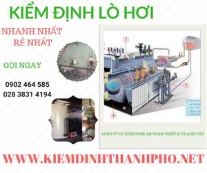 Hình ảnh kiểm định Lò hơi