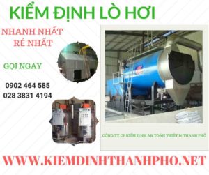 Hình ảnh kiểm định Lò hơi