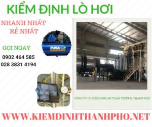 Hình ảnh kiểm định Lò hơi