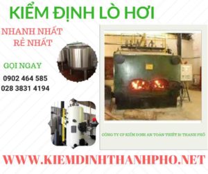 Hình ảnh kiểm định Lò hơi