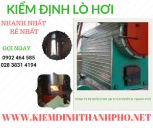 Hình ảnh kiểm định Lò hơi