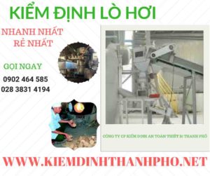 Hình ảnh kiểm định Lò hơi