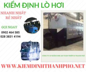 Hình ảnh kiểm định Lò hơi