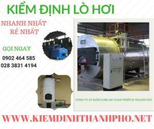 Hình ảnh kiểm định Lò hơi