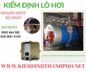 Hình ảnh kiểm định Lò hơi